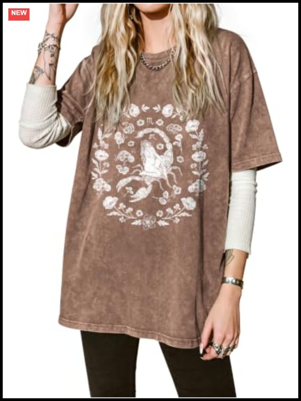 Oversized Cotton Graphic Tee Crew Neck Short Sleeve Vintage Summer Top